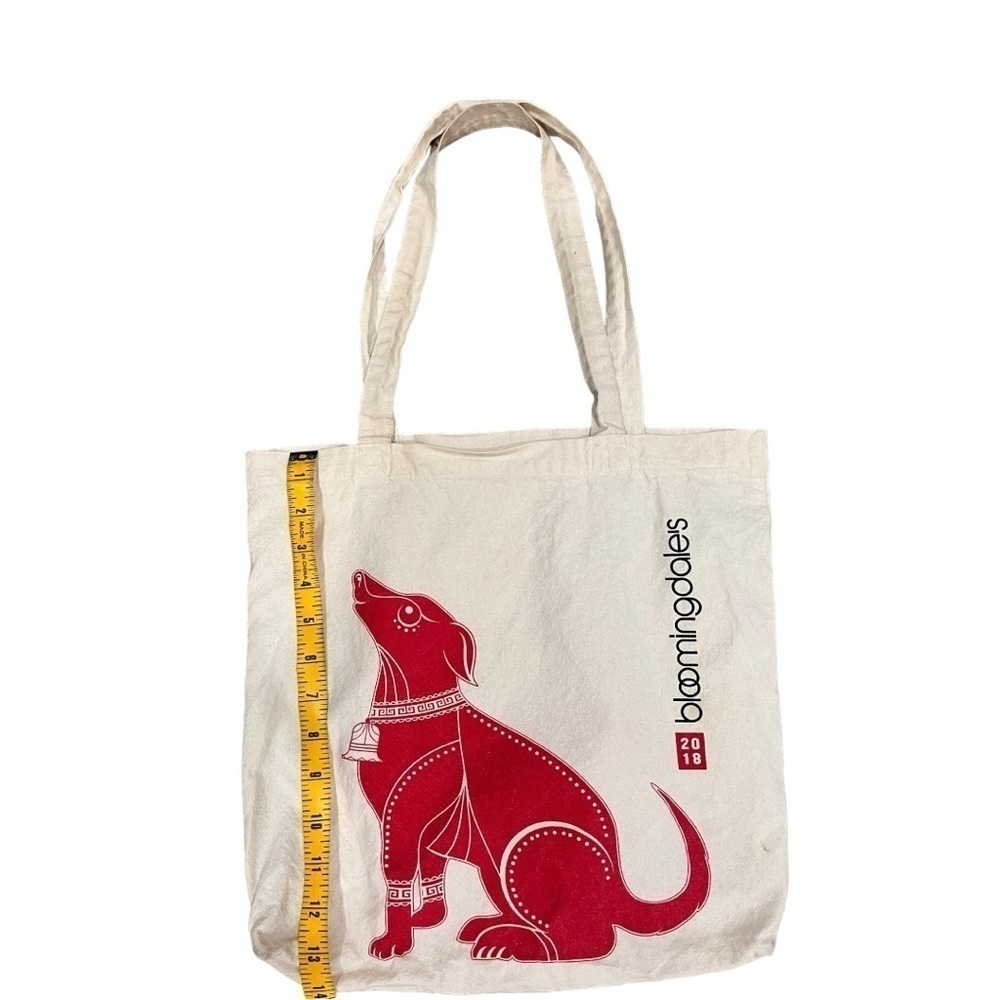 Bloomingdale's lunar new year year of the dog 2018 canvas tote edition - Picture 2 of 4